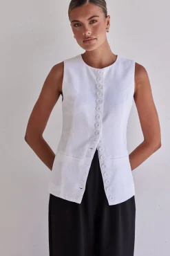 Agnes Vest (White)