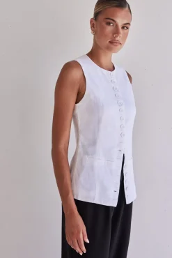 Agnes Vest (White)