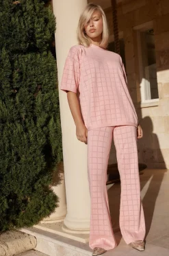 Aime Knit Pants (Pink)