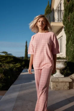 Aime Knit Pants (Pink)