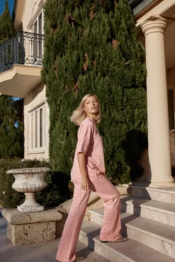 Aime Knit Pants (Pink)