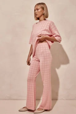 Aime Knit Pants (Pink)