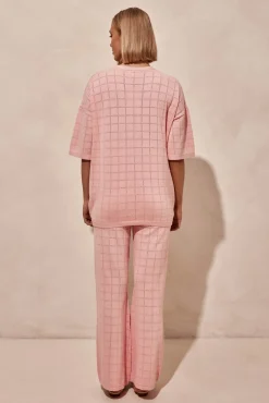 Aime Knit Pants (Pink)