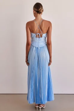 Alessandra Maxi Dress (Blue)