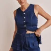 Amaia Mini Skirt (Blue)