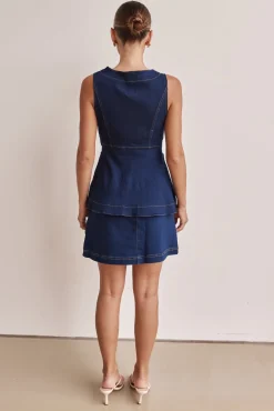 Amaia Vest (Blue)