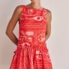 Amara Mini Dress (Red)