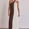 Amber Maxi Dress (Chocolate)