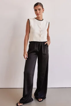 Angelo Knit Vest (Cream)