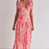Aurelia Maxi Dress (Pink)