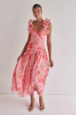 Aurelia Maxi Dress (Pink)