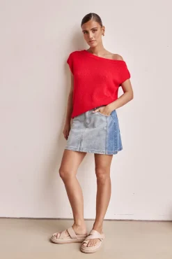 Bali Knit Top (Red)