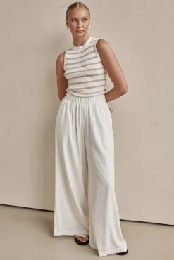 Billie Pant (White)