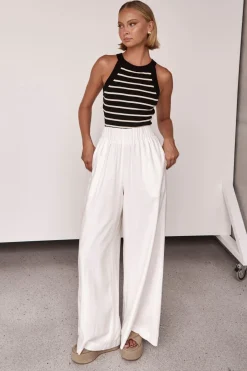 Billie Pant (White)