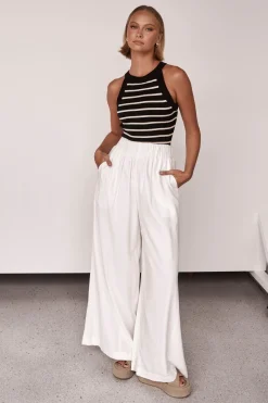 Billie Pant (White)