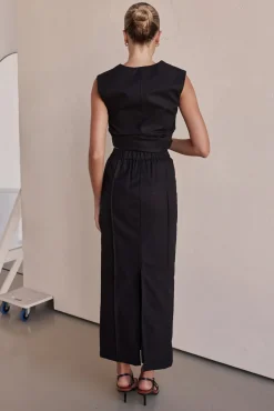 Blithe Maxi Skirt (Black)