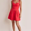Brodie Mini Dress (Red)