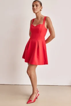 Brodie Mini Dress (Red)