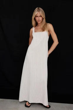 Cannes Maxi Dress (Beige)