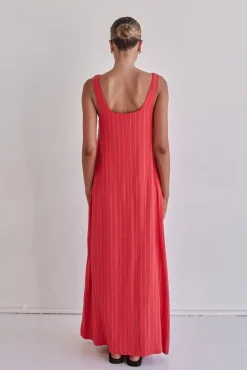 Cannes Maxi Dress (Red)