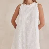 Carly Mini Dress (White)