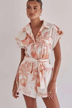Chantal Playsuit (Pink)