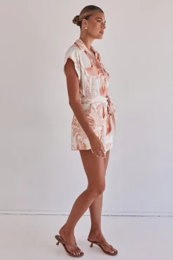Chantal Playsuit (Pink)