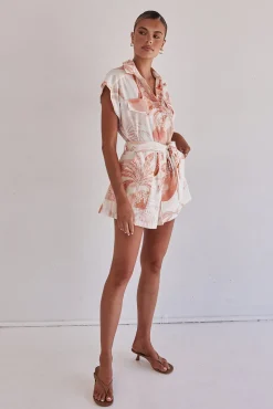 Chantal Playsuit (Pink)