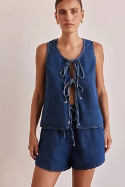 Chappell Denim Set (Blue)