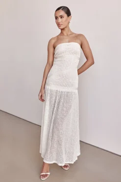 Charlotte Maxi Dress (Cream)