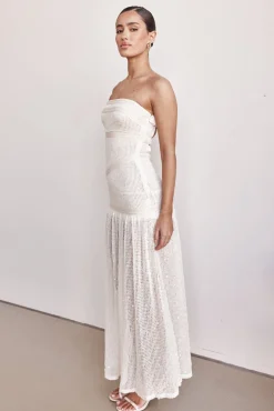 Charlotte Maxi Dress (Cream)