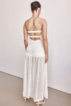 Charlotte Maxi Dress (Cream)