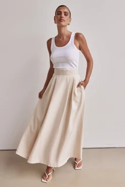 Chiara Skirt (Cream)