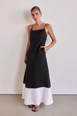 Coco Maxi Dress (Black)