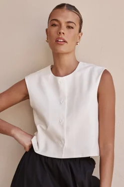 Dana Vest (White)