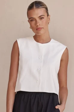 Dana Vest (White)
