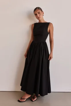 Devin Maxi Dress (Black)