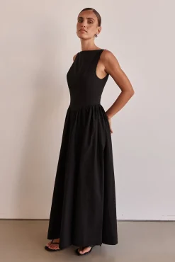 Devin Maxi Dress (Black)