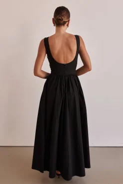 Devin Maxi Dress (Black)