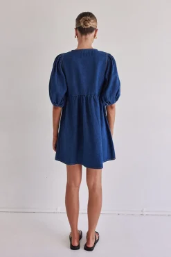 Dulcie Dress (Dark Blue)
