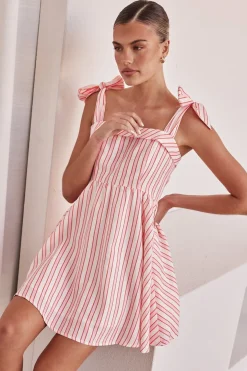 Eden Mini Dress (Pink)
