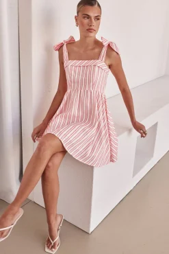 Eden Mini Dress (Pink)