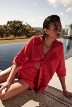 El Camino Knit Shirt (Red)
