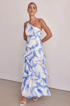 Elowen Maxi Dress (Blue)