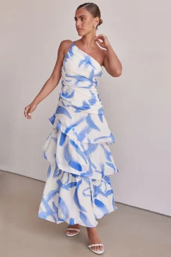 Elowen Maxi Dress (Blue)