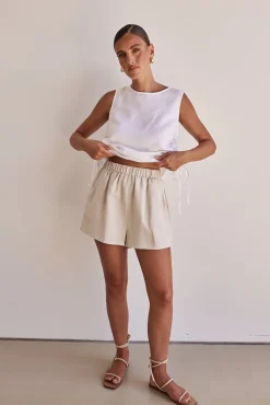 Fifi Shorts (Beige)