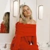 Freja Knit Top (Red)