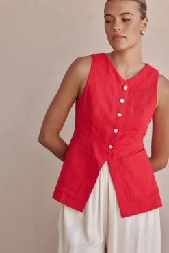 Irving Vest (Red)