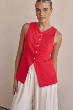 Irving Vest (Red)