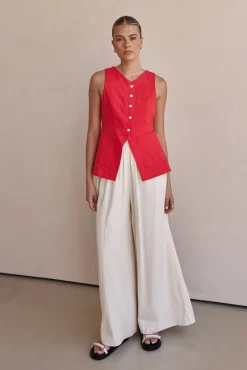 Irving Vest (Red)